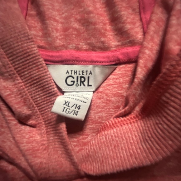 2/$20 Athleta Girl Size XL Thin Hoodie - Picture 4 of 4